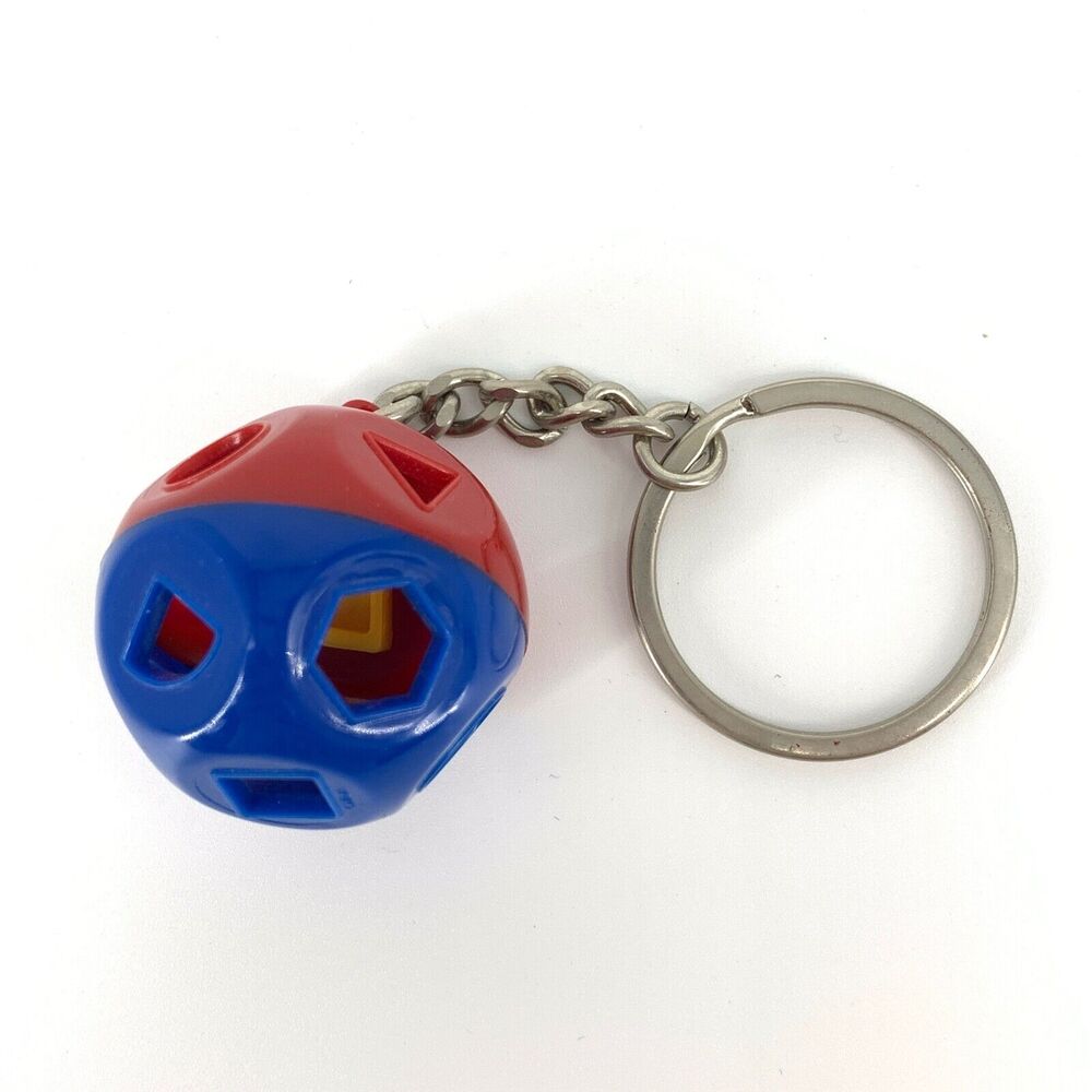 Tupperware Mini Key Chain Shape O Sorter Toy New